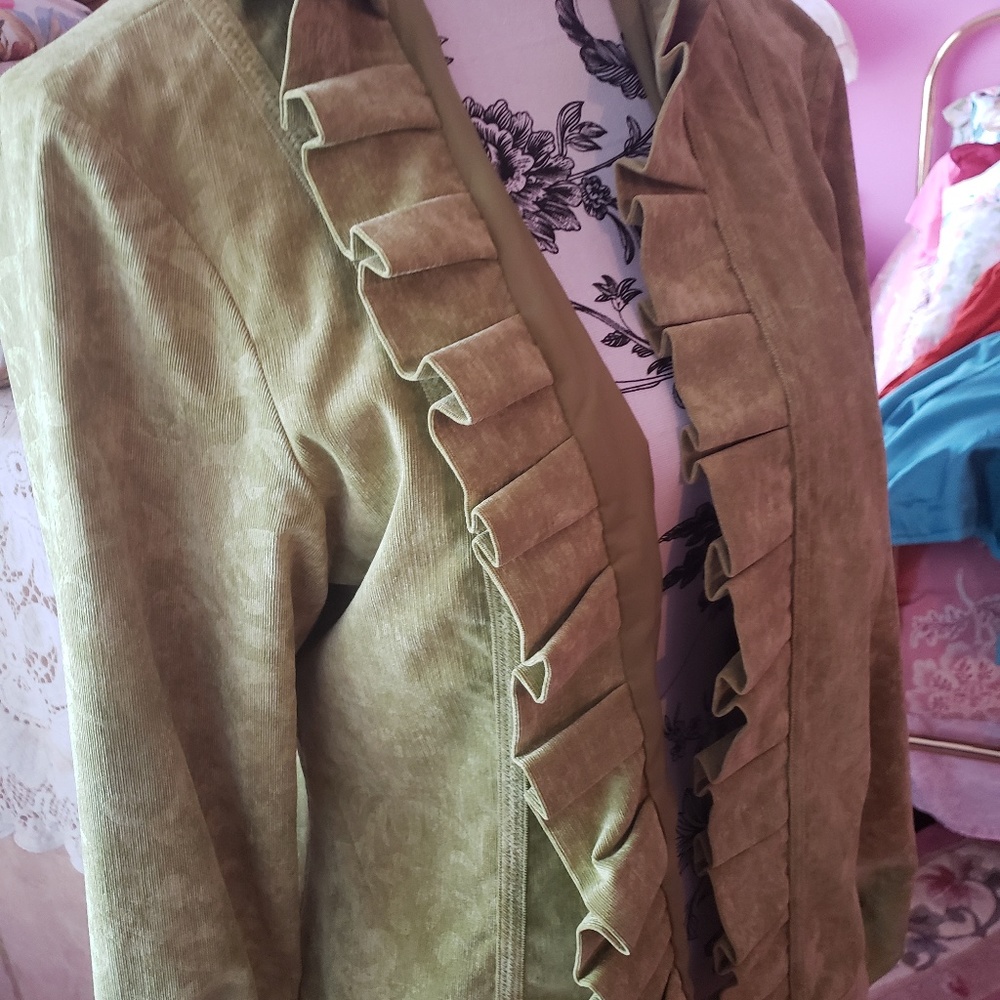 Green Chico's Jacket